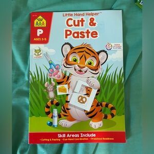 Orange Tiger Learning activity book
